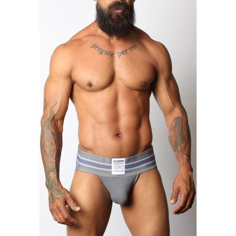 Cell Block 13 TIGHT END Classic Jockstrap | Grey