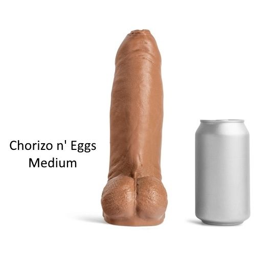 Mr Hankey's CHORIZO N' EGGS Dildo: Medium | 7.3 inches