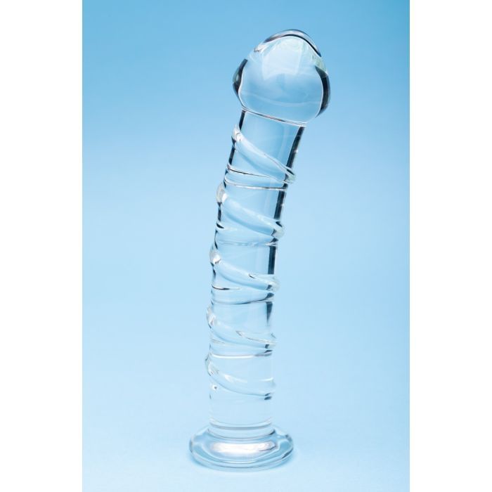 Clarity Glass Dildo - Seraphic Spiral
