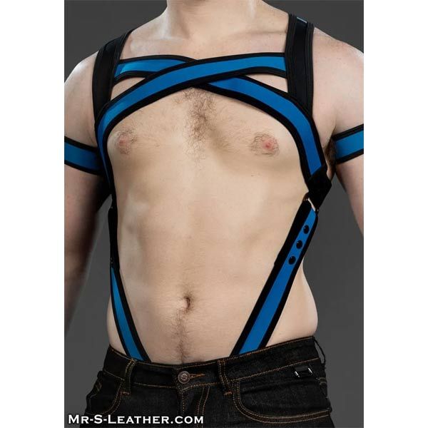 Mr.S Leather X-Factor Bold Color Cock Strap | Cobalt