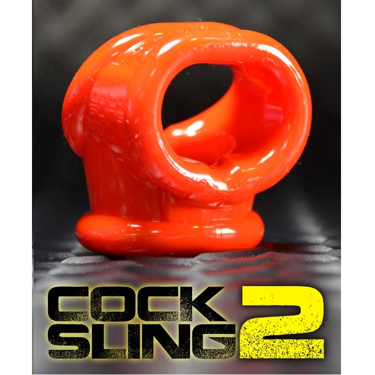 Oxballs CockSling 2 - Cock and Ball Sling: Red