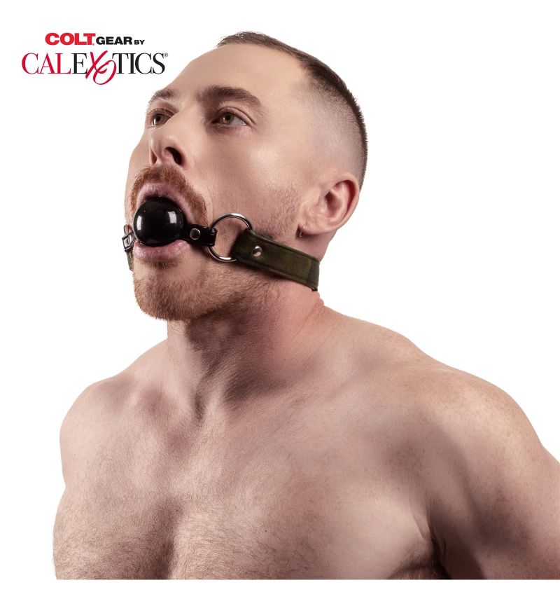 COLT® Adjustable CAMO & Silicone Ball Gag  Fetish & Fashion with Discreet  Shipping from Clonezone UK