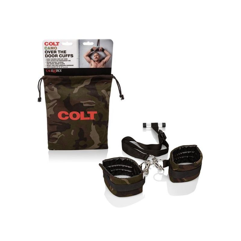 COLT® Camo OVER THE DOOR Cuffs Set | With Storage Bag
