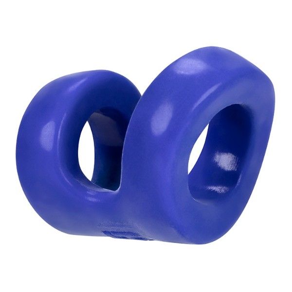 Hünkyjunk Connect Cockring & Ball-tugger | Cobalt