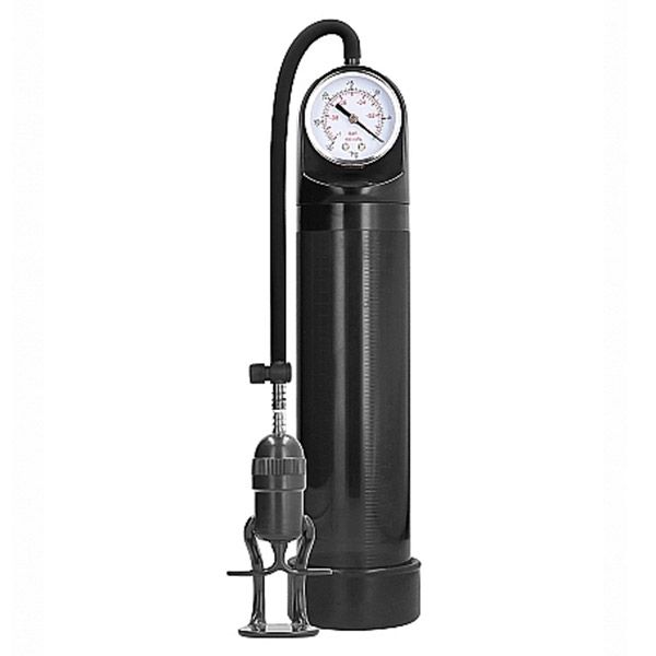 Deluxe Pump With Advanced PSI Gauge | Black