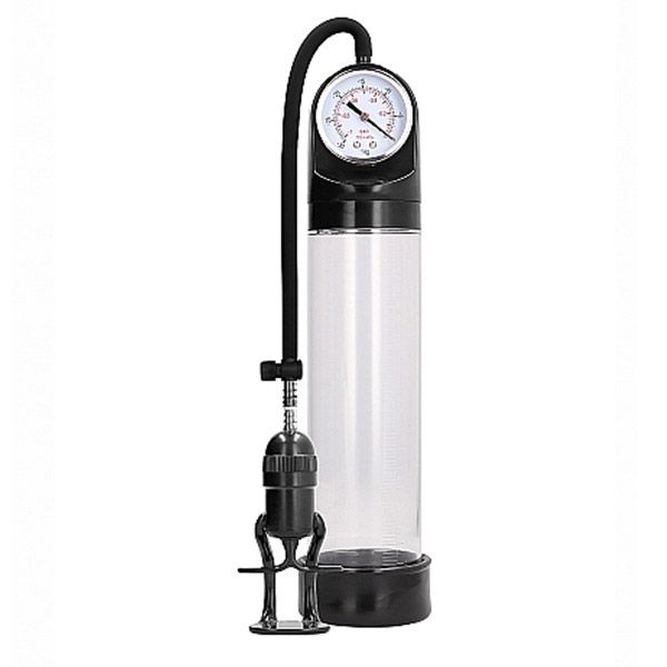 Deluxe Pump With Advanced PSI Gauge | Transparent