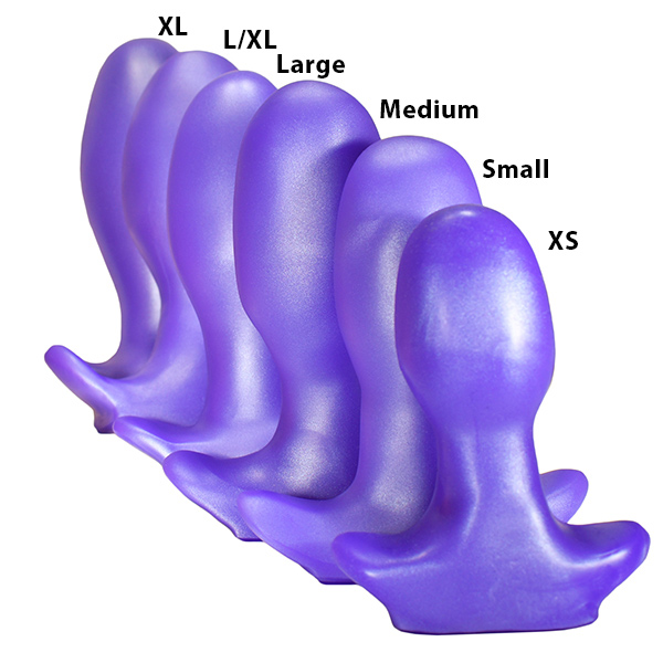 SquarePegToys® Egg Plug - SuperSoft Ultra Violet