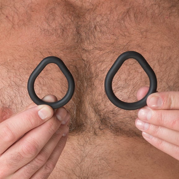 SPORT FUCKER: Epic Hard-On Cock Ring Kit - Black