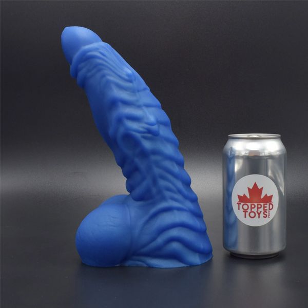 Topped Toys EREBUS NON-VAC-U-LOCK  Dildo | Blue Steel: 80