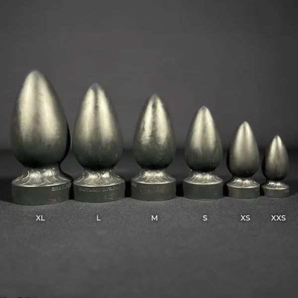Erotixxx Toys Butt Plug - Medium Firm | Black