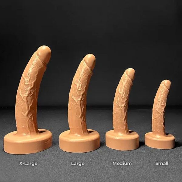 Erotixxx Toys Glizzy - Medium Firm | Warm Flesh