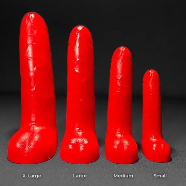 Erotixxx Toys Red Rocket - 40% Soft | Red
