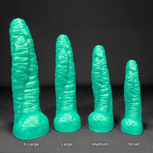 Erotixxx Toys Sea Monster - 75% Soft | Metallic Green