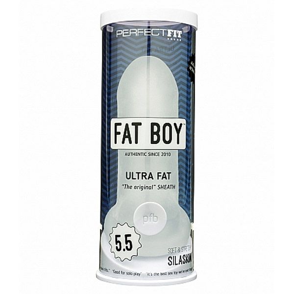 Perfect Fit Fat Boy Original Ultra Fat Sheath - Clear | 5.5 Inches