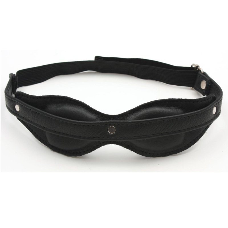 Mr S Leather Padded Blindfold by Fetters USA