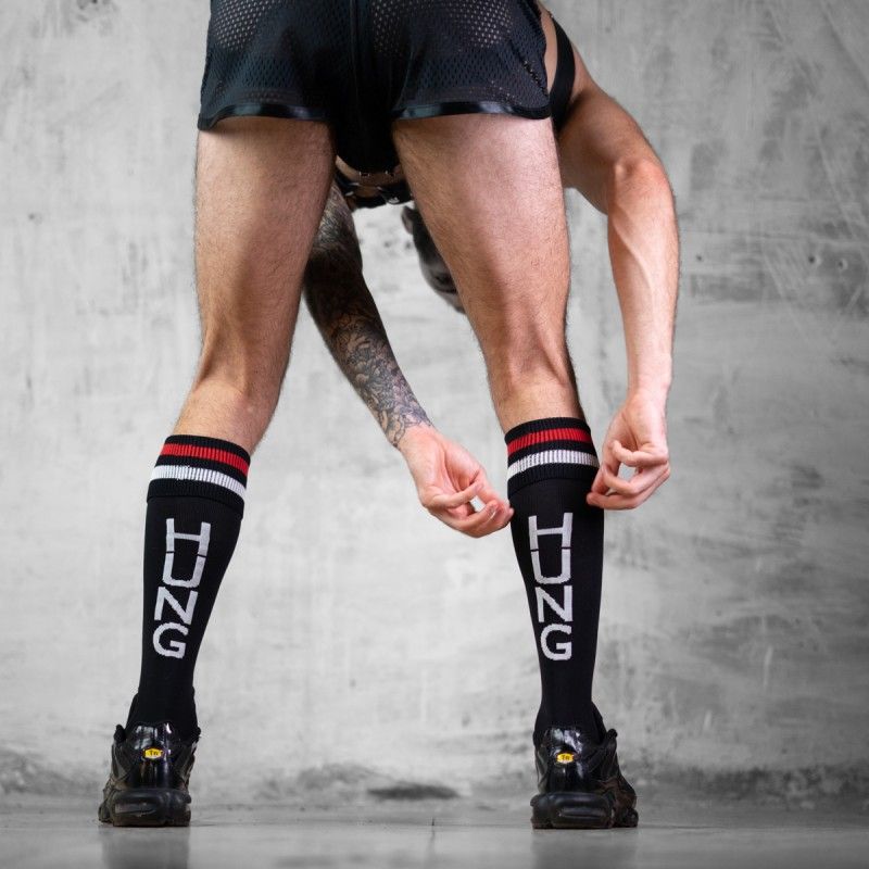 Boxer Barcelona Football Sock - Black/Red/White | HUNG