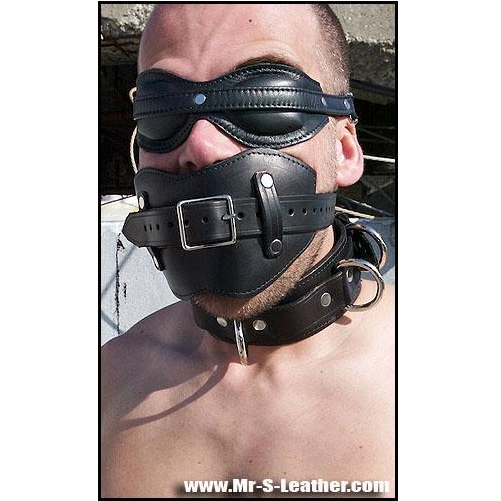 Mr S Leather Front Buckle Gag by Fetters USA