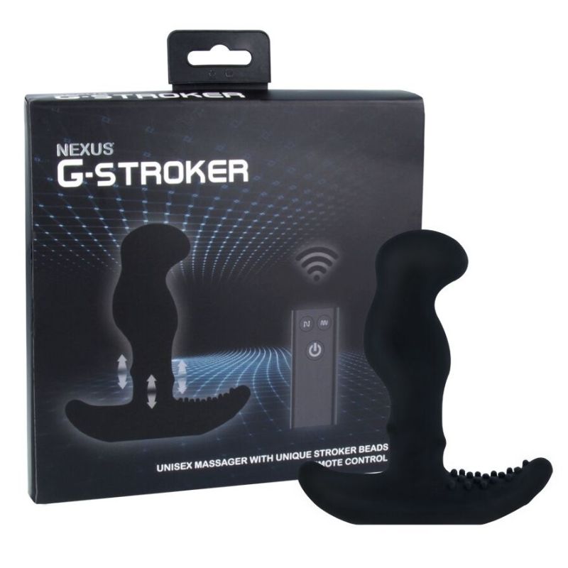 Nexus G-STROKER Prostate Massager with Unique Stroking Beads | Remote Controlled