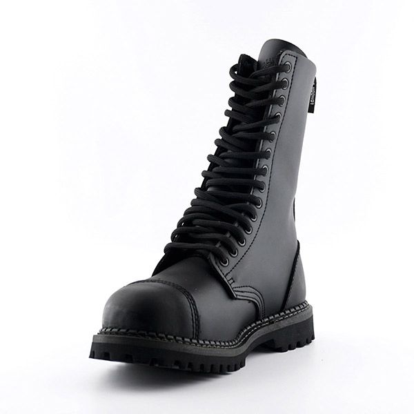 Grinders HERALD Boot | Black Leather