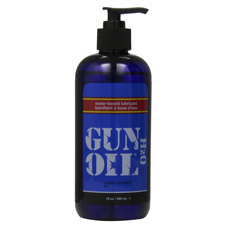 Gun Oil H2O - Water Based Lube - 16oz / 480ml