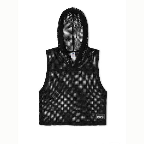 BIKE® Hooded Sleeveless Practice Jersey | Black