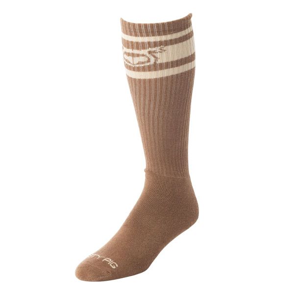 Nasty Pig Hook'd Up Sport Sock | Coconut/Almond