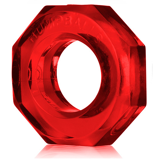 OXBALLS Humpballs Cockring Atomic Jock - Ruby Red