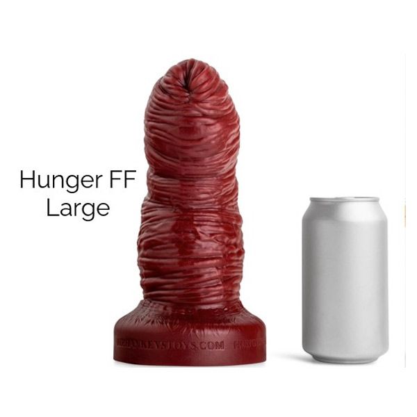 Mr Hankey's HUNGERFF Dildo: L | 8.75 Inches - Blood Red
