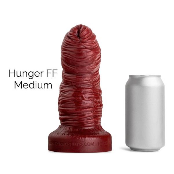 Mr Hankey's HUNGERFF Dildo: Med | 7 Inches - Blood Red
