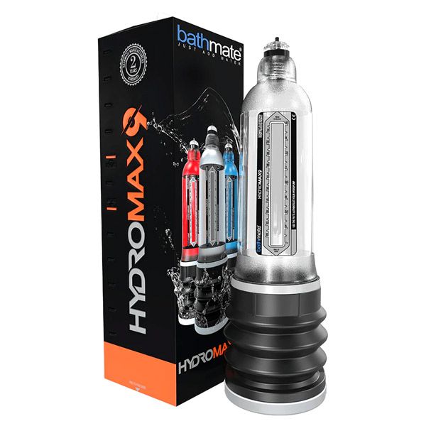 Bathmate HYDROMAX 9 | Penis Pump - Clear