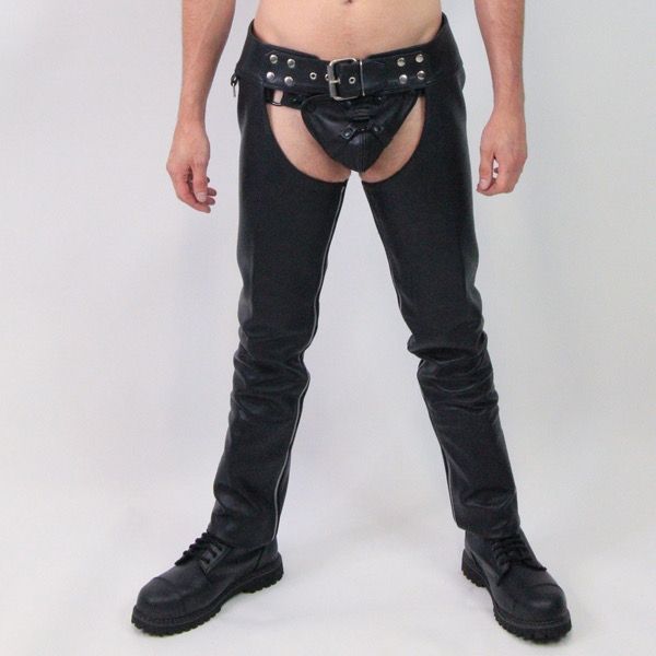 Titus Leather UTILITY CHAPS | Black