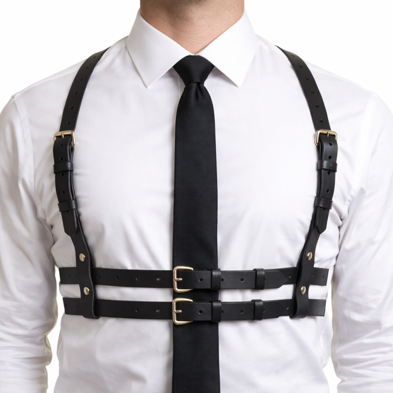 Argo Leather Chest Harness