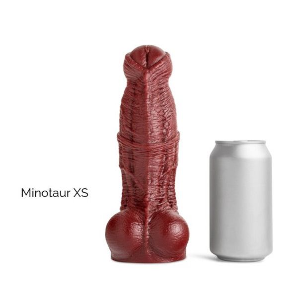 Mr Hankey's MINOTAUR Dildo | Blood Red XS