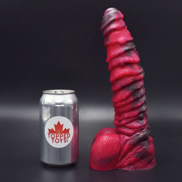 Topped Toys MORDAX Dildo | Forge Red: 75