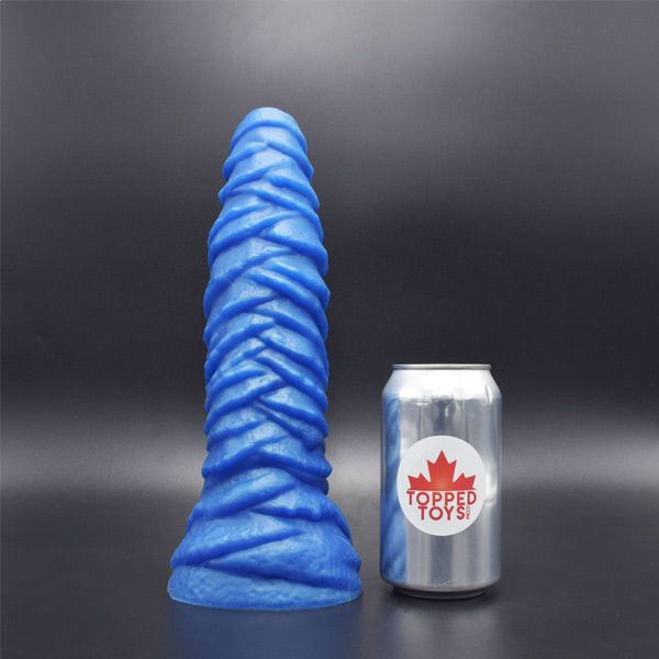 Topped Toys MORDAX Dildo | Blue Steel: 90