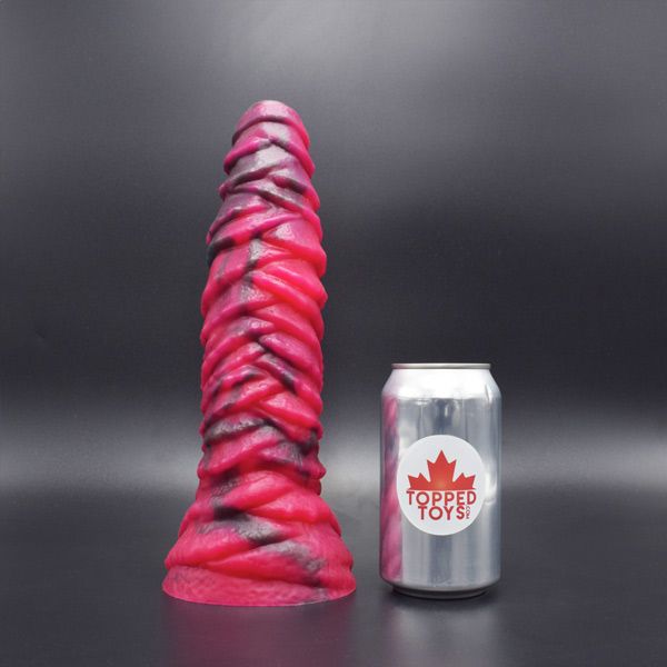 Topped Toys MORDAX Dildo | Forge Red: 90