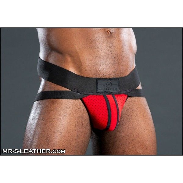 Mr S Leather NEO AIR MESH Jock | Red 