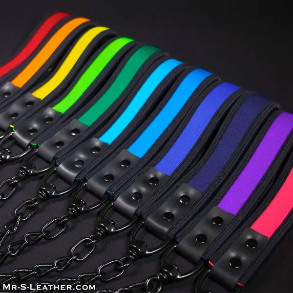 Mr.S Leather NEOPRENE Puppy Leash - 16 Colours