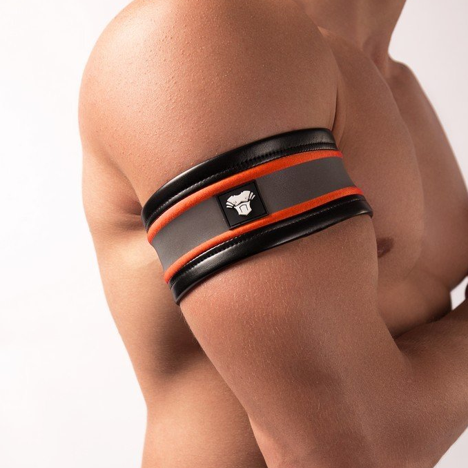 MASKULO Neon Biceps Band Orange