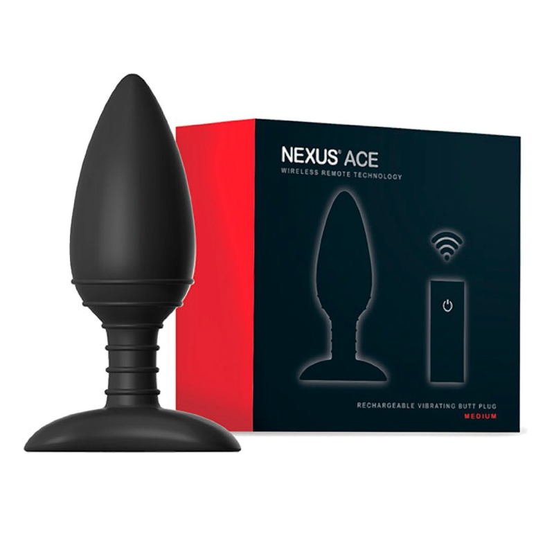 Nexus ACE Remote Control Vibrating Butt Plug | Medium