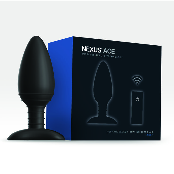 Nexus ACE Remote Controlled Vibrating Butt Plug | Large