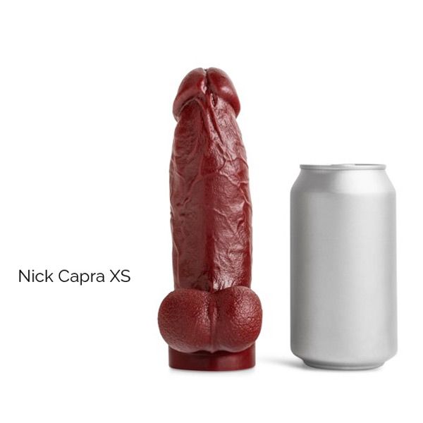 Mr Hankey's NICK CAPRA Dildo | Blood Red XS