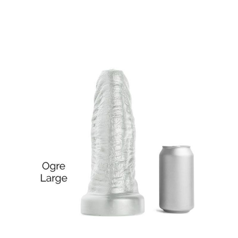 Mr Hankeys OGRE Foreskin Dildo: Silver | Large