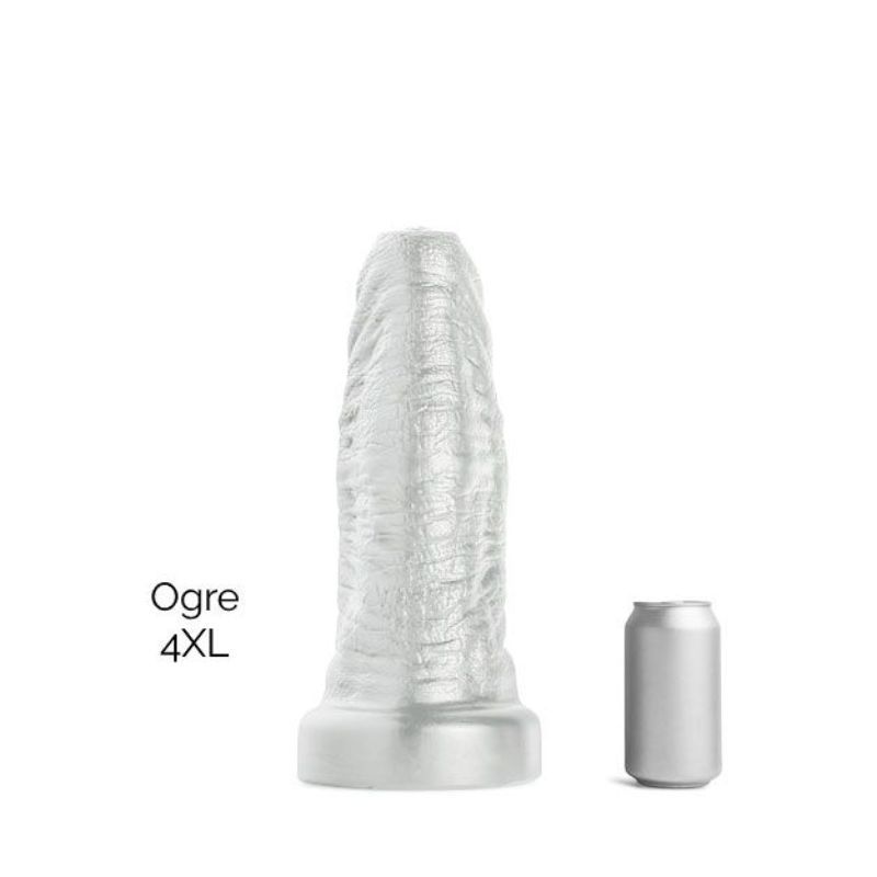 Mr Hankeys OGRE Foreskin Dildo: Silver | 4XL (XXXXL)