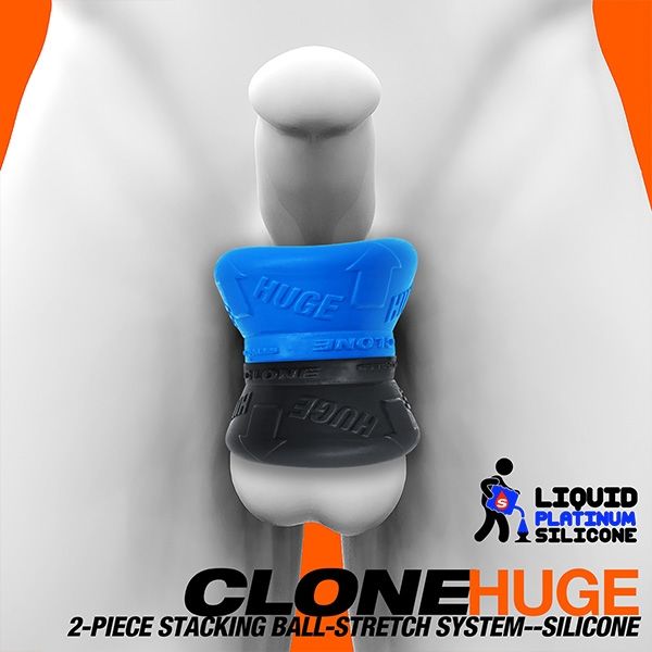 Oxballs CLONE DUO "HUGE" - Black/Marine Blue