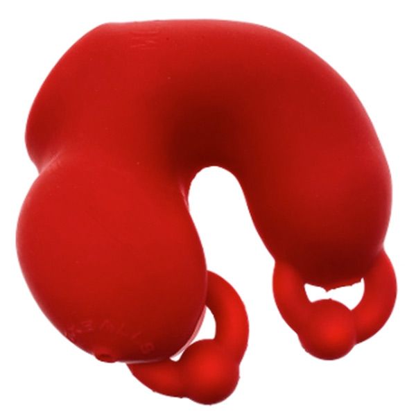 Oxballs MEATLOCKER Chastity - Red Ice