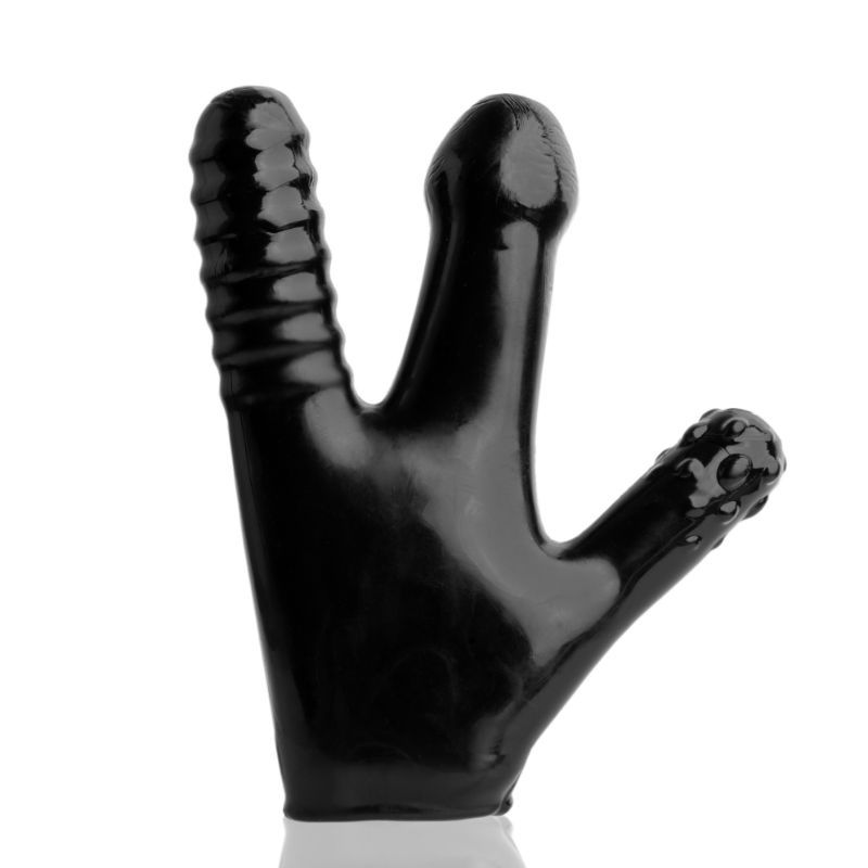 Oxballs CLAW 'Triple Fuck' Penetration Glove & Pegging Tool | Black