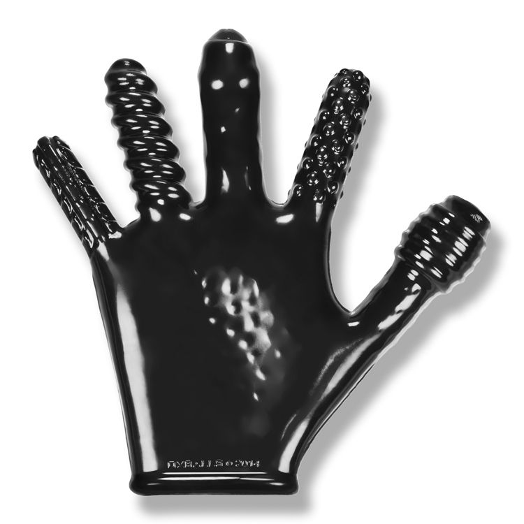 Oxballs FINGER FUCK Textured Glove - Black