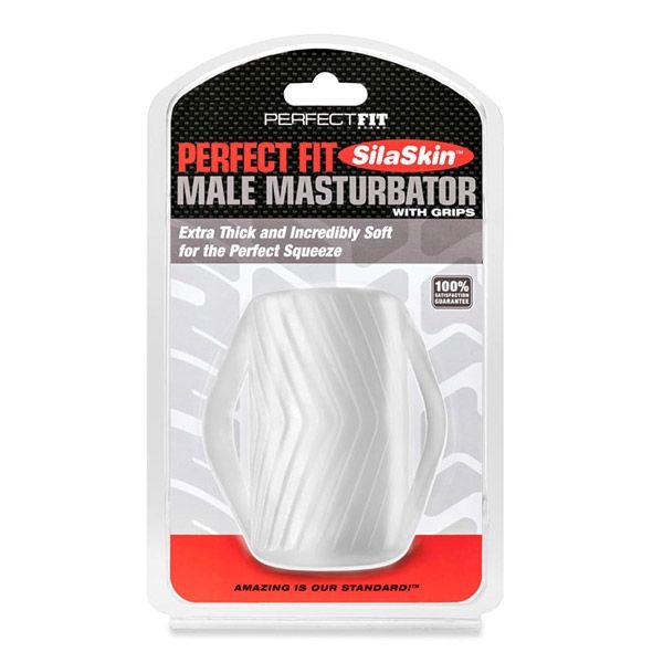 Perfect Fit Male Masturbator with Grip