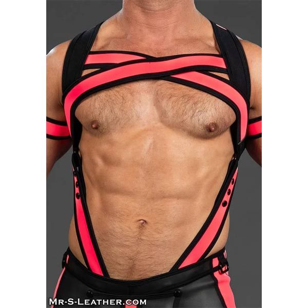 Mr.S Leather X-Factor Bold Color Cock Strap | Pink